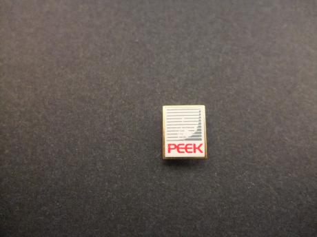 Peek, hardware en softwarefabrikant, logo